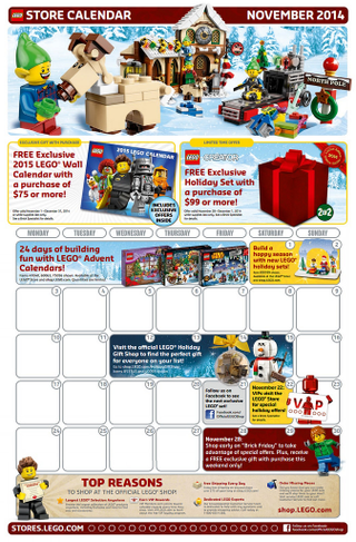 Illustration for article titled Deals: Official Lego store promotions for November 2014